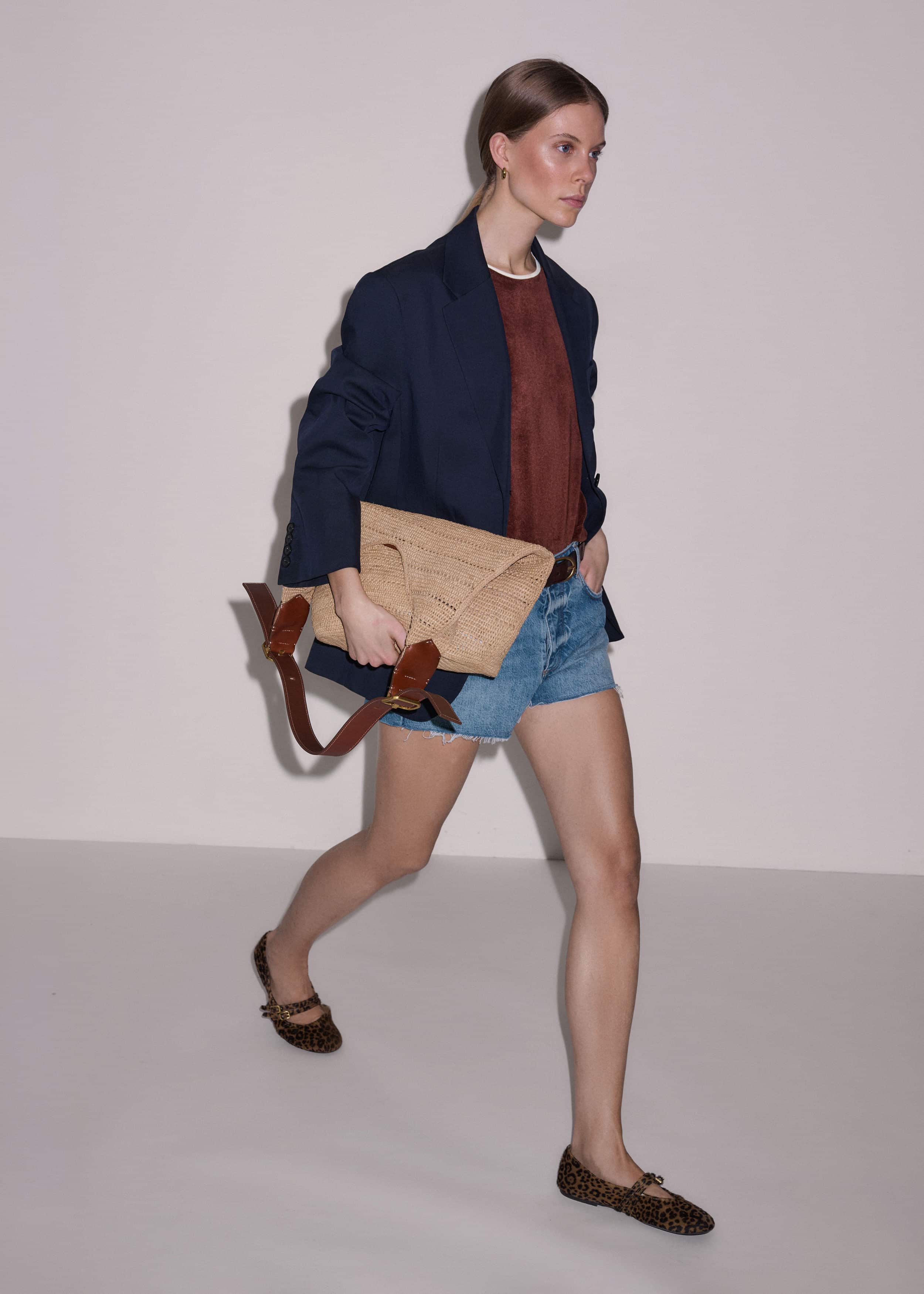 Tan Raffia Carry All Summer Bag