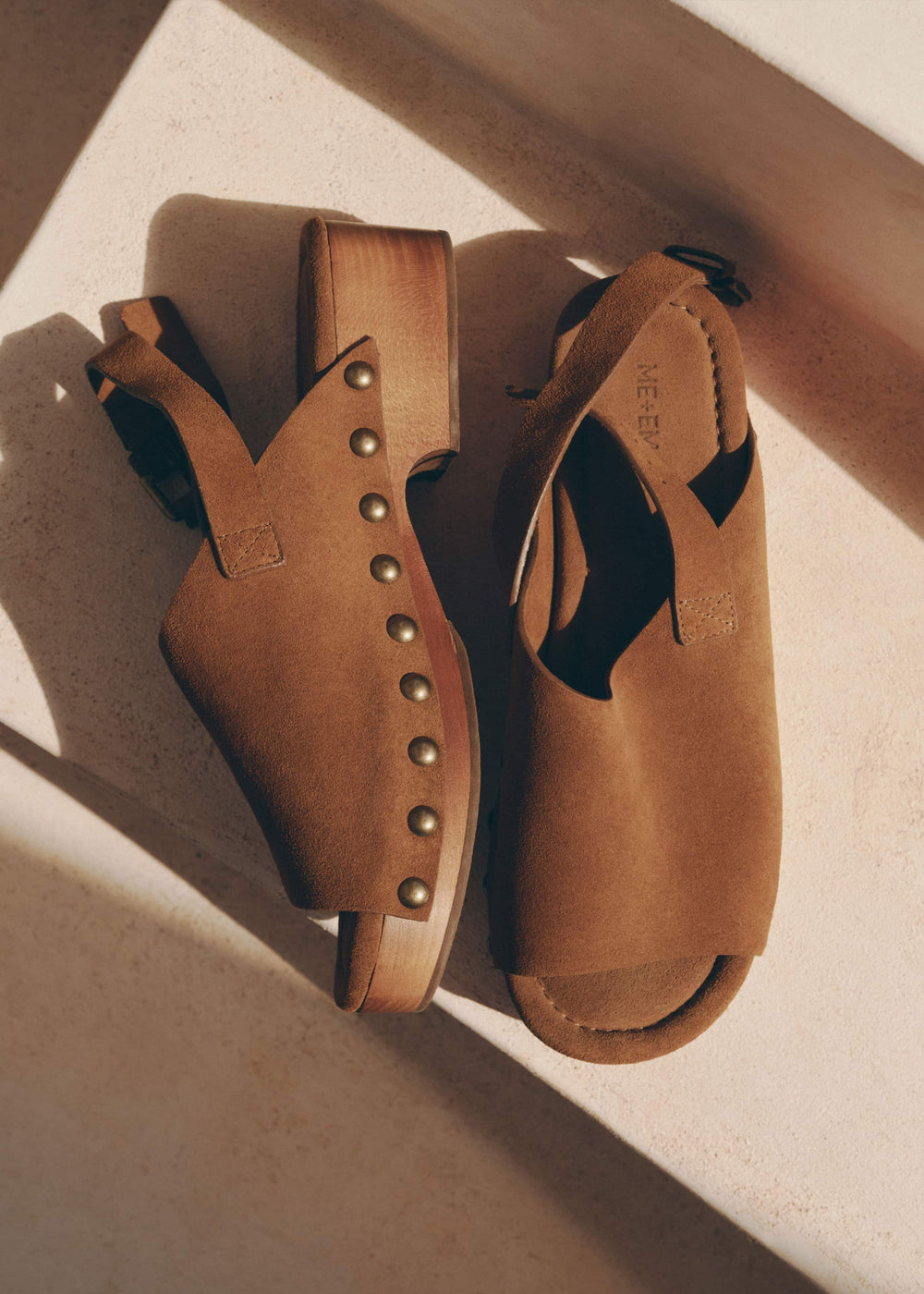 Brown Slingback Clog