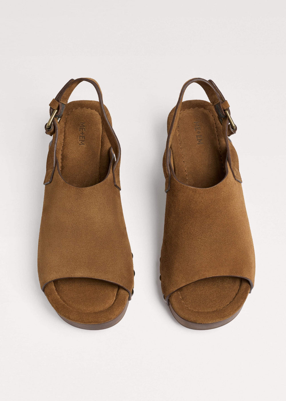 Brown Slingback Clog