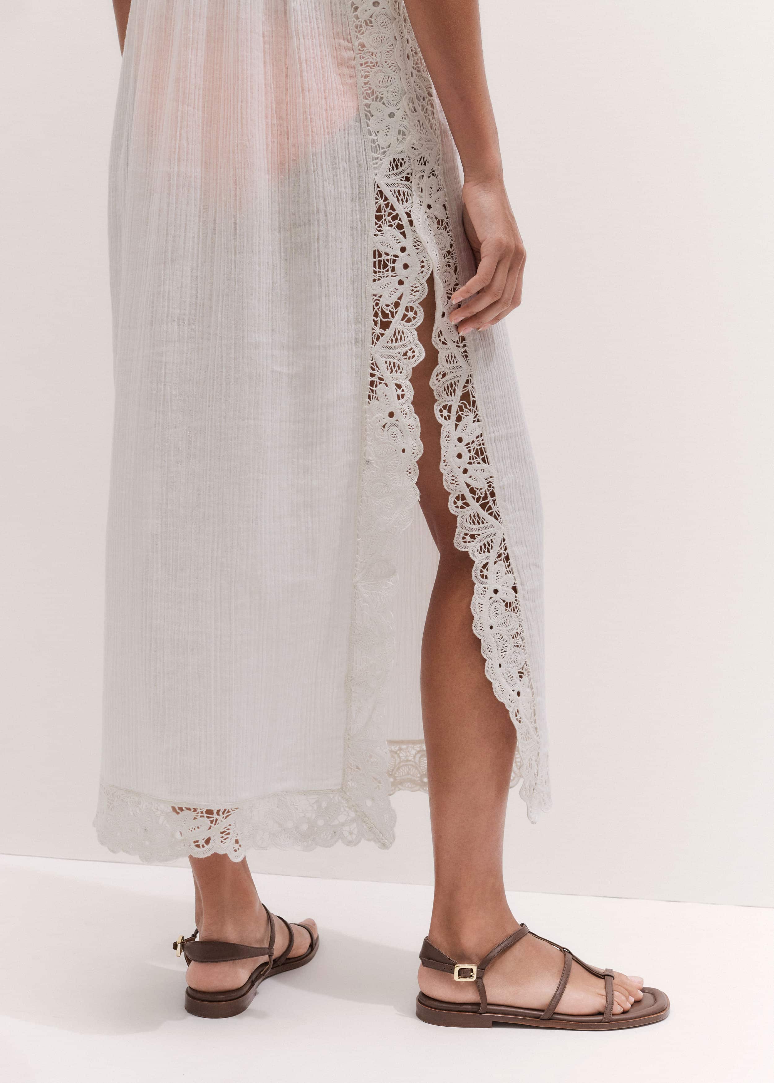 White Maxi Beach Dress