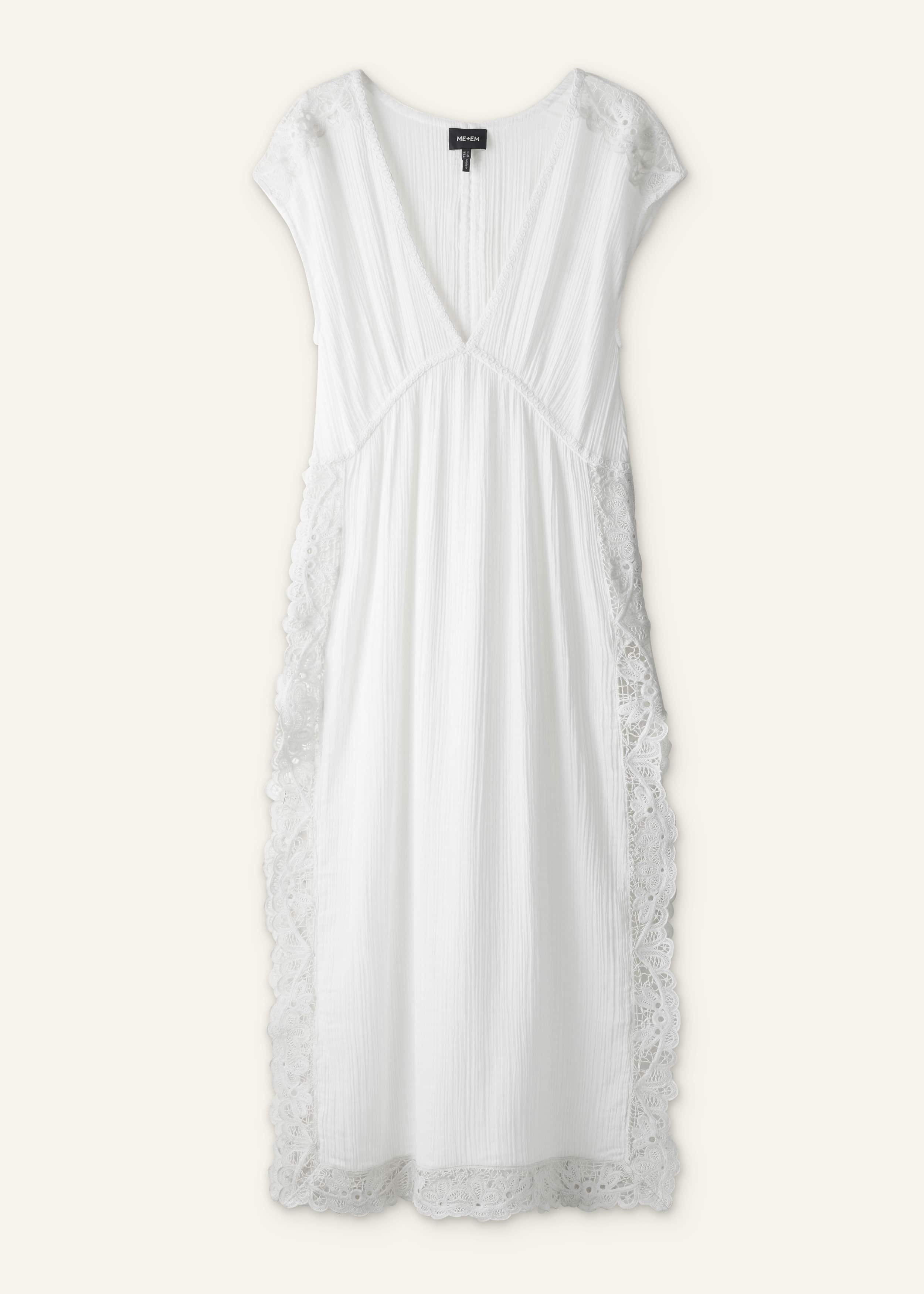 White Maxi Beach Dress