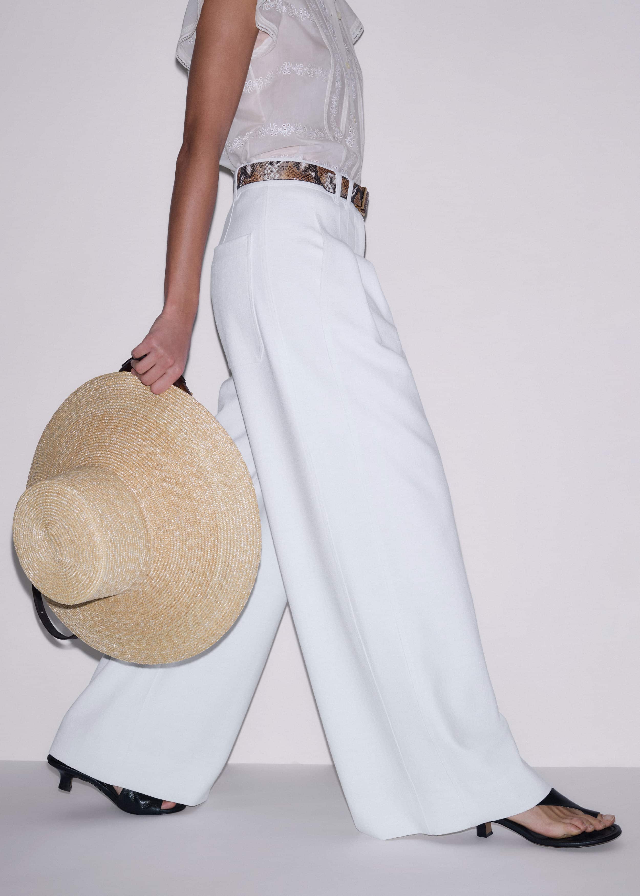 Natural Maxi Wide Straw Hat