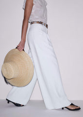 Natural Maxi Wide Straw Hat