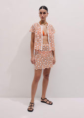Orange Beach Baby Tee Co-ord