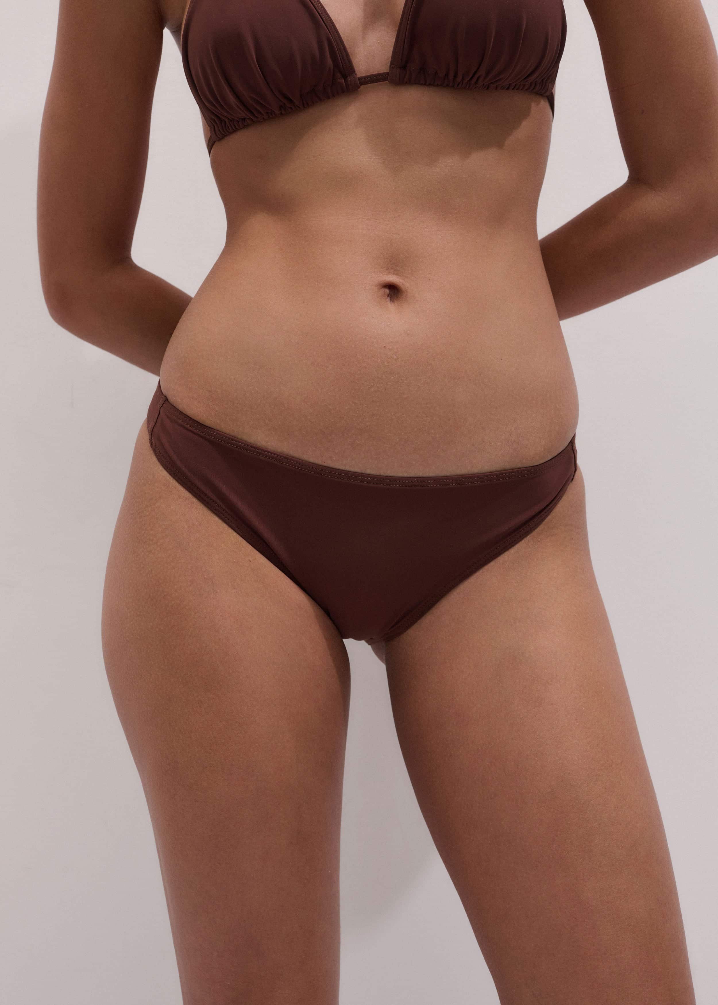 Cinnamon Brown Bikini Bottom
