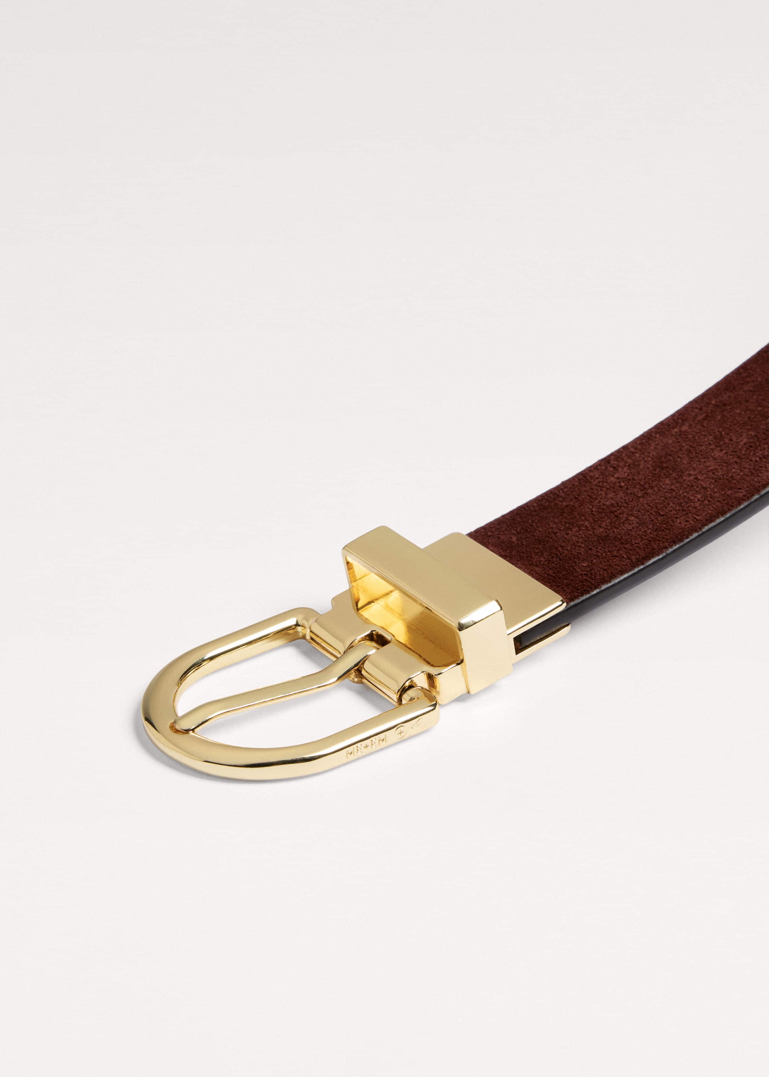 Black Reversible Eyelet Belt