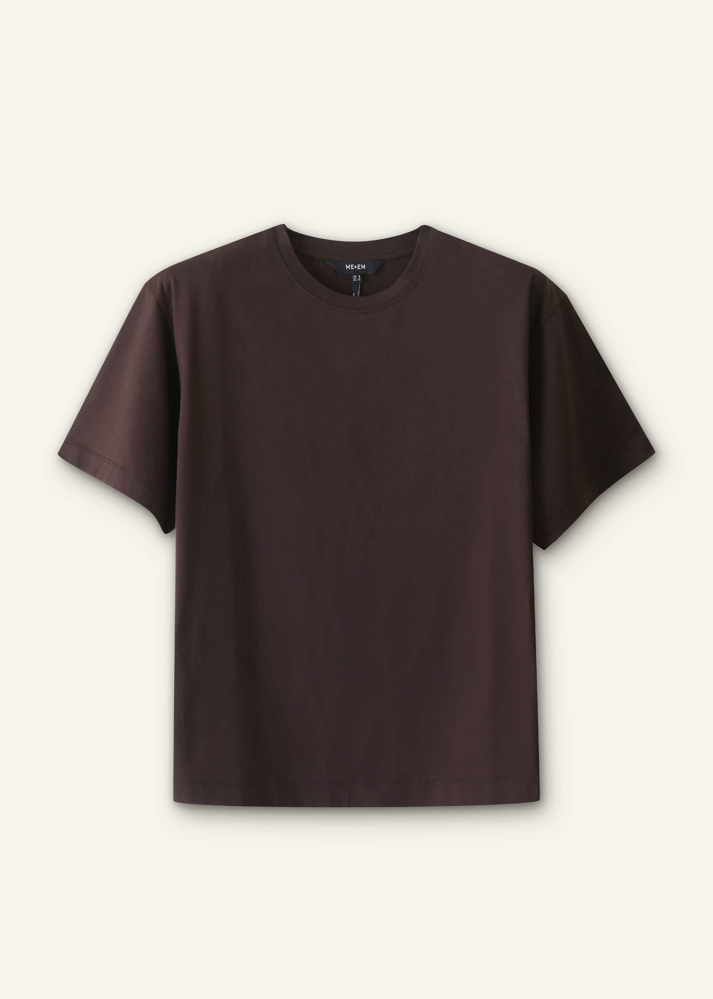 Brown Oversized Tee