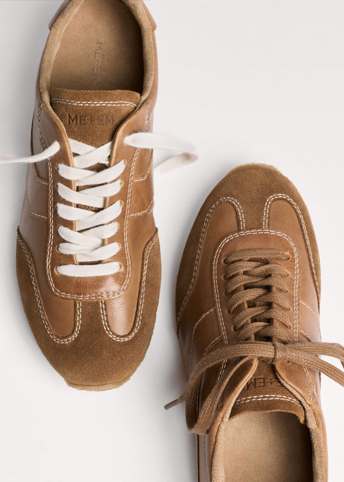 Brown Retro Runner Sneaker