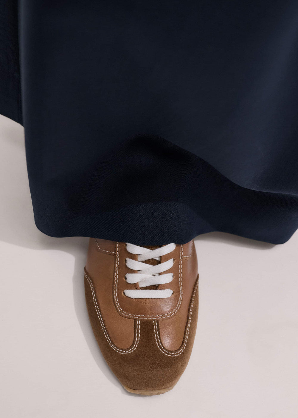Brown Retro Runner Sneaker