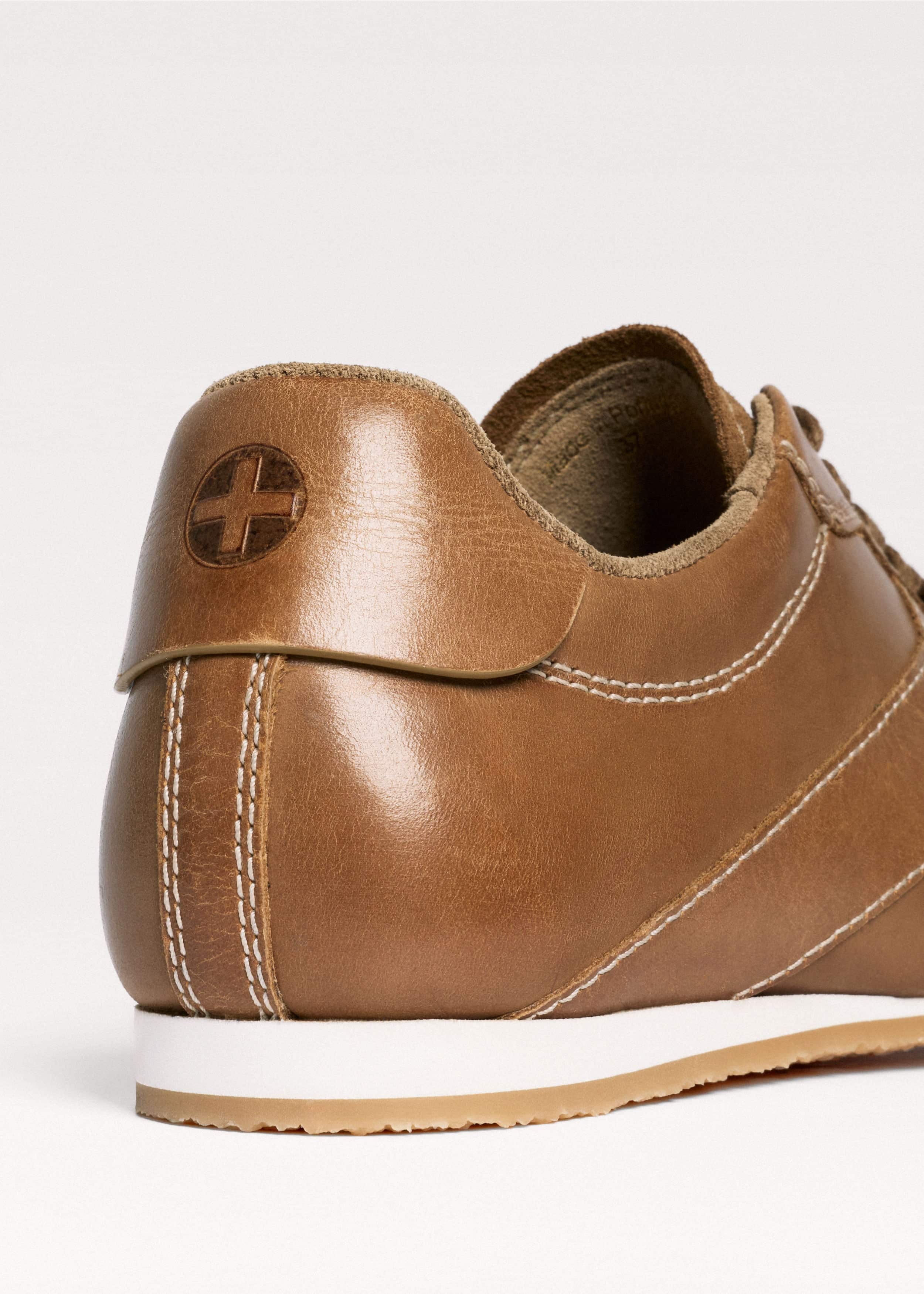 Brown Retro Runner Sneaker
