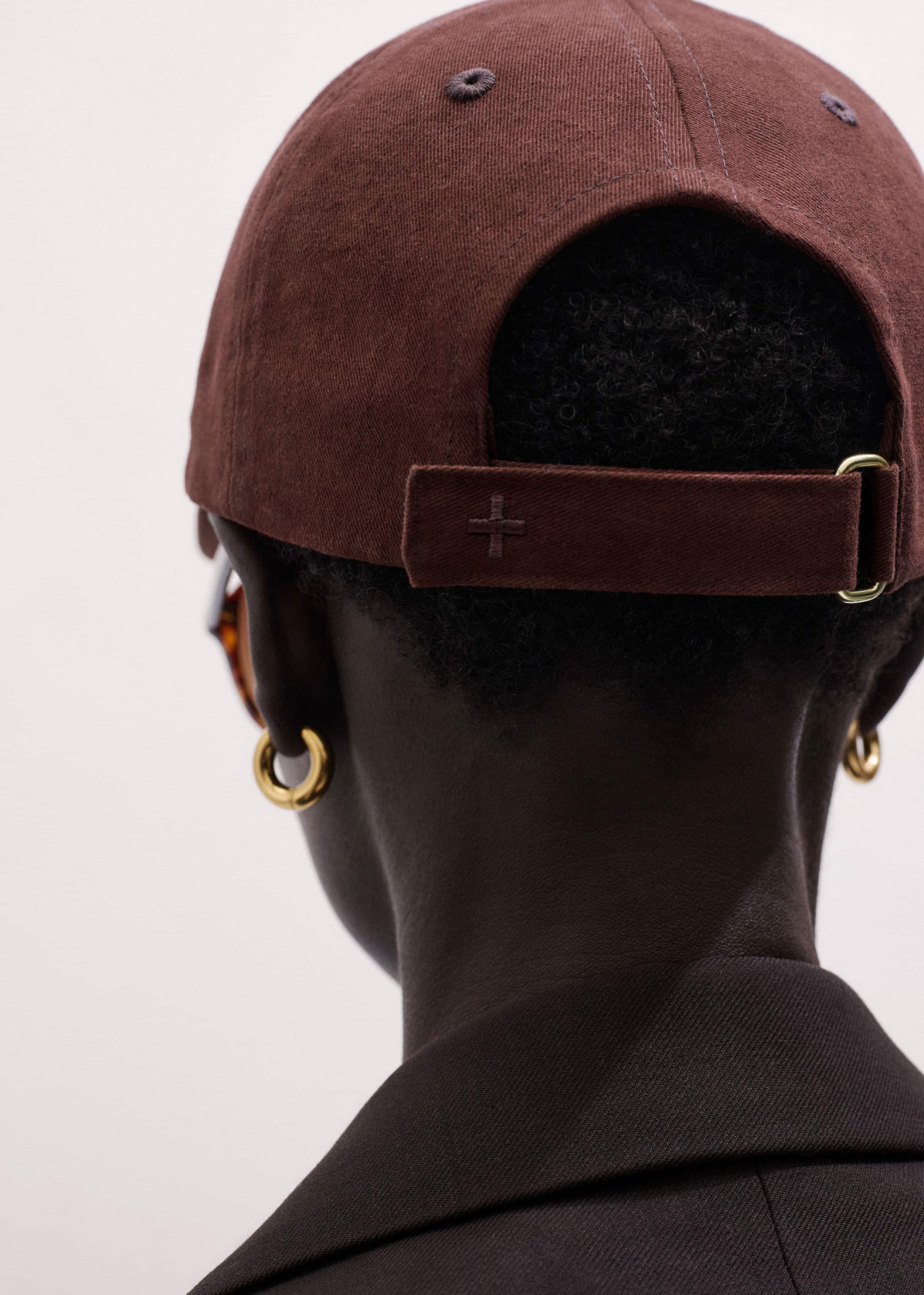Cinnamon Brown Soft Baseball Cap