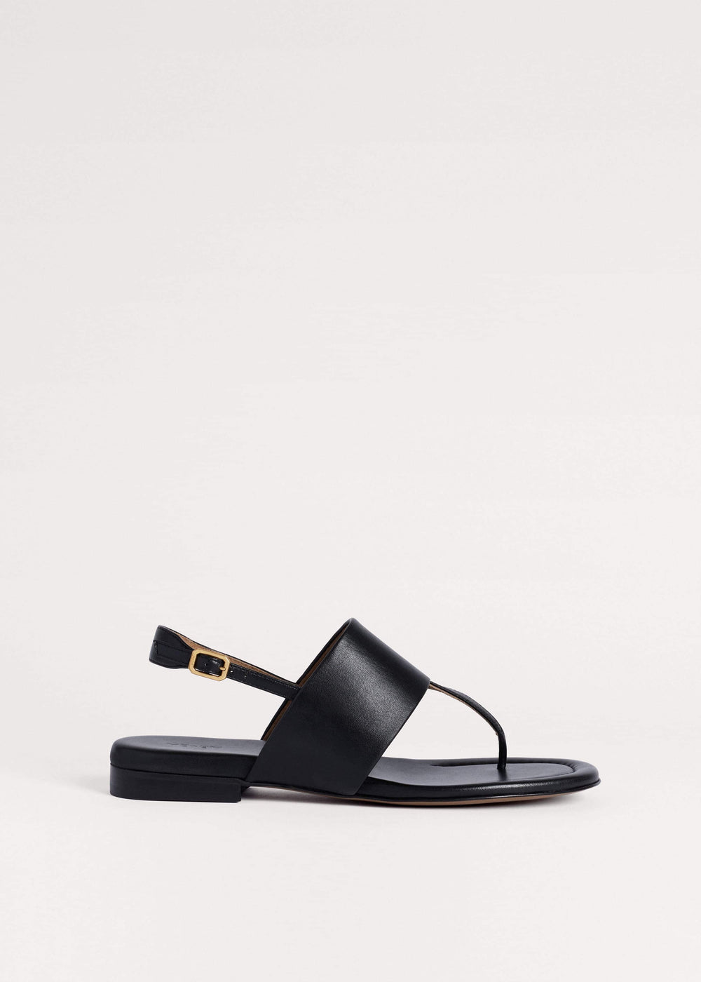 Black Minimal Sandal