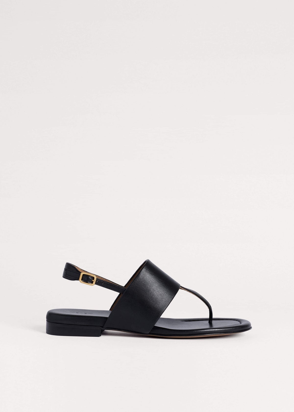 Black Minimal Sandal