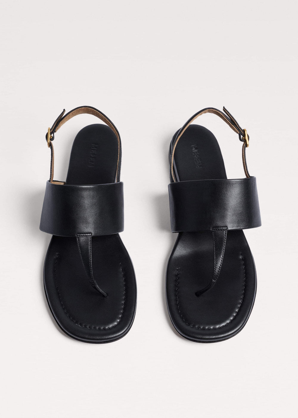 Black Minimal Sandal