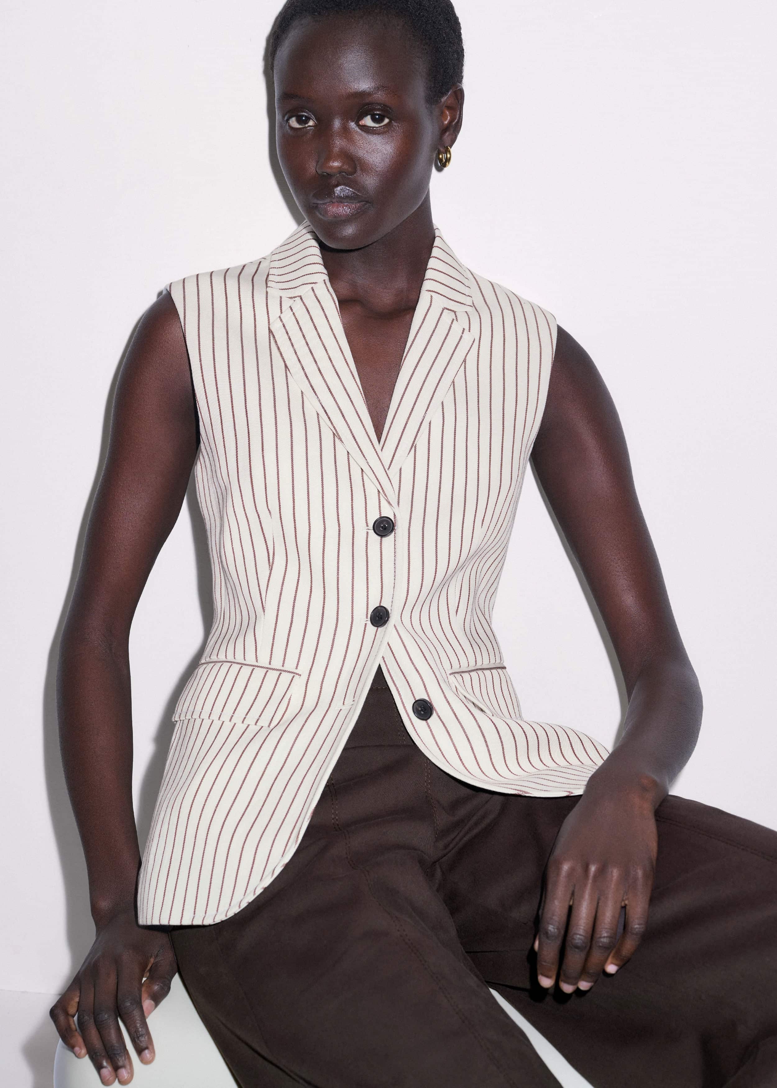 Ivory Slim Vest