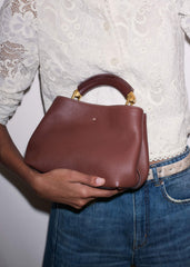 Brown Mini Day Bag
