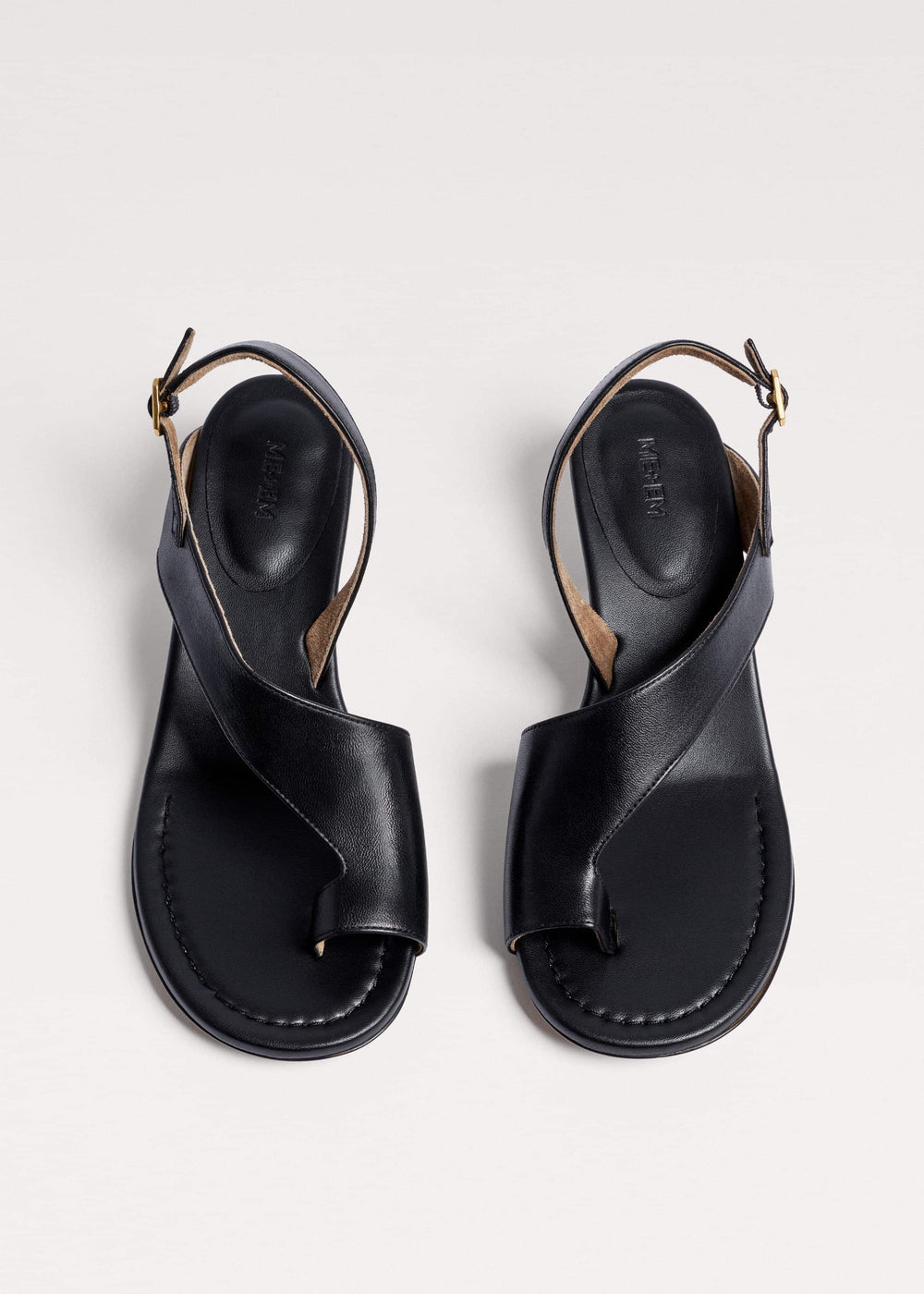 Black Asymmetric Heel