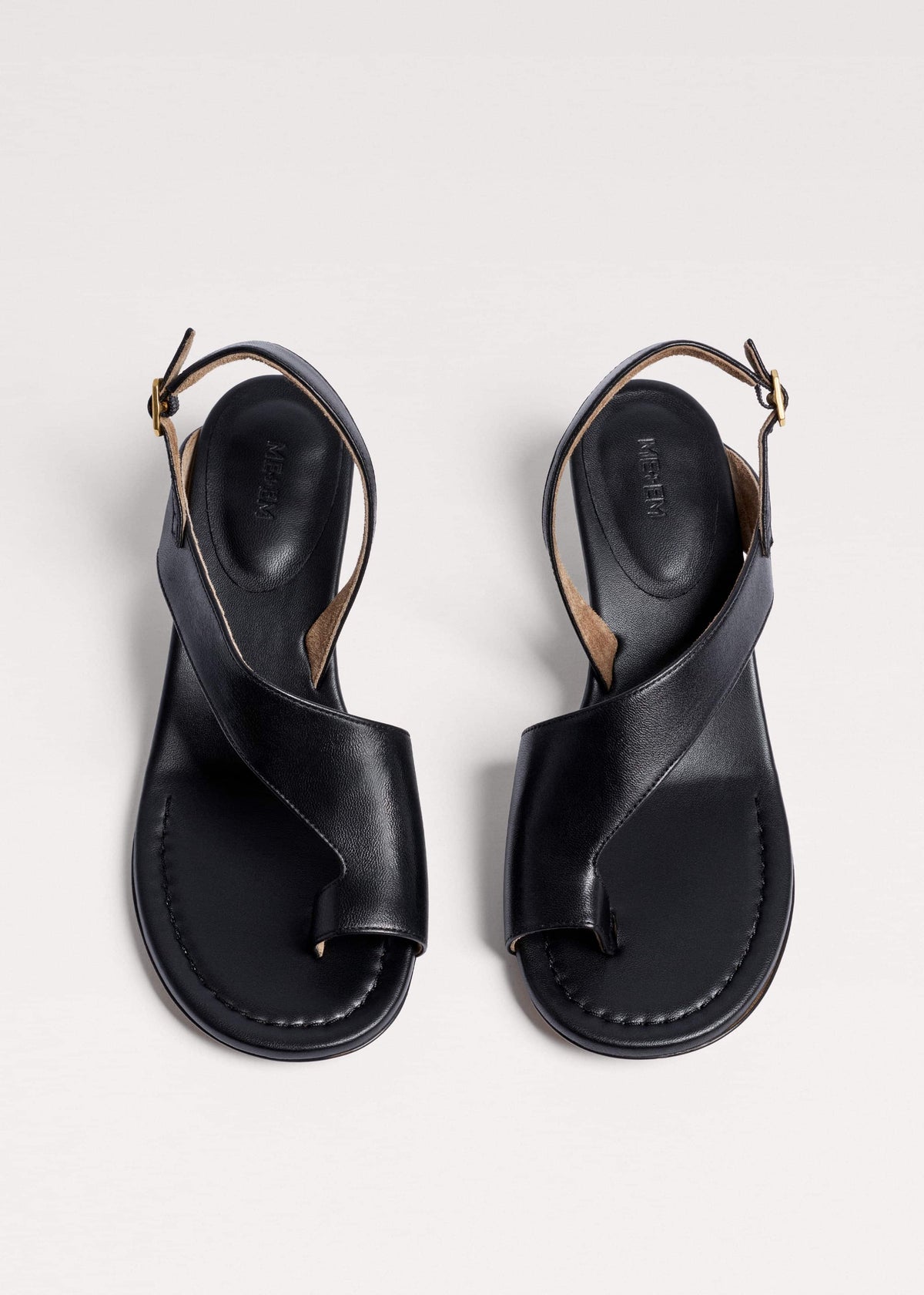 Black Asymmetric Heel