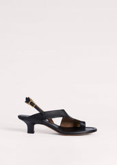 Black Asymmetric Heel