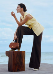 Yellow Longline Vest