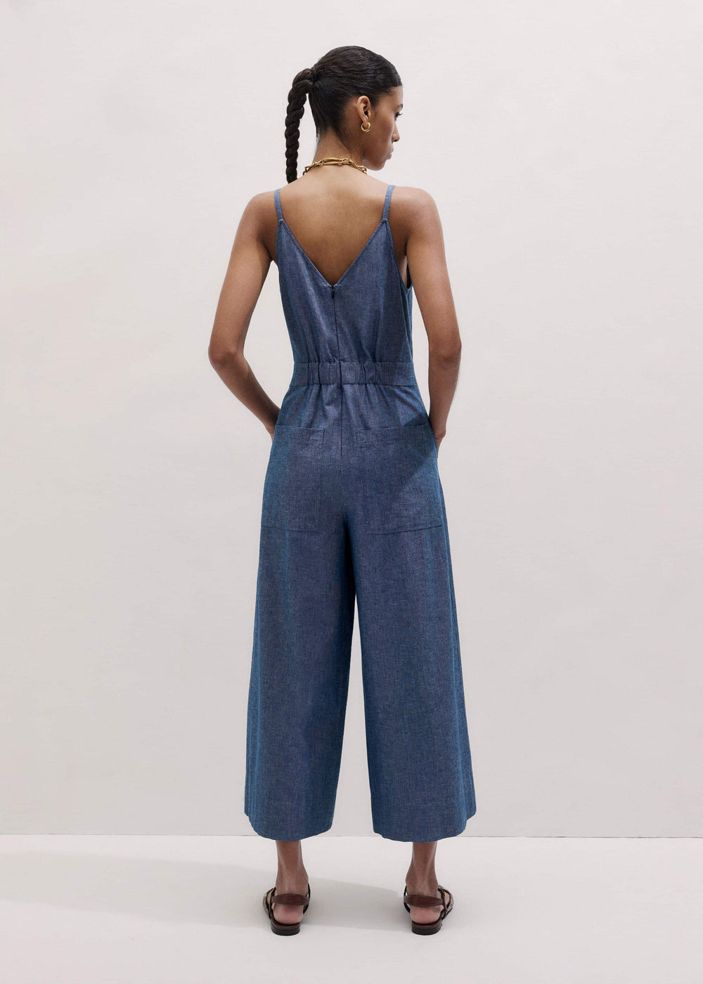 Blue 2-in-1 Jumpsuit