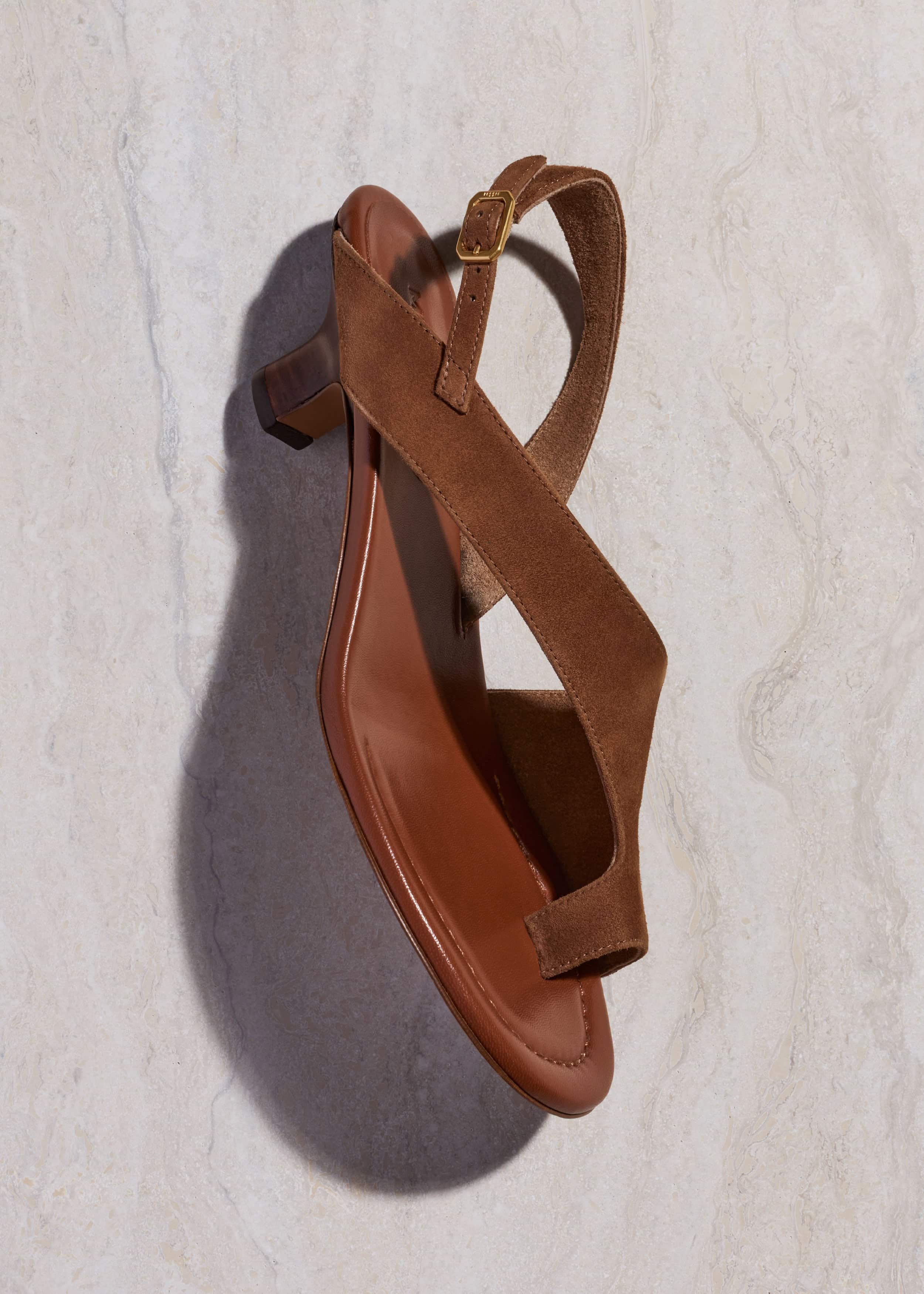 Brown Asymmetric Heel