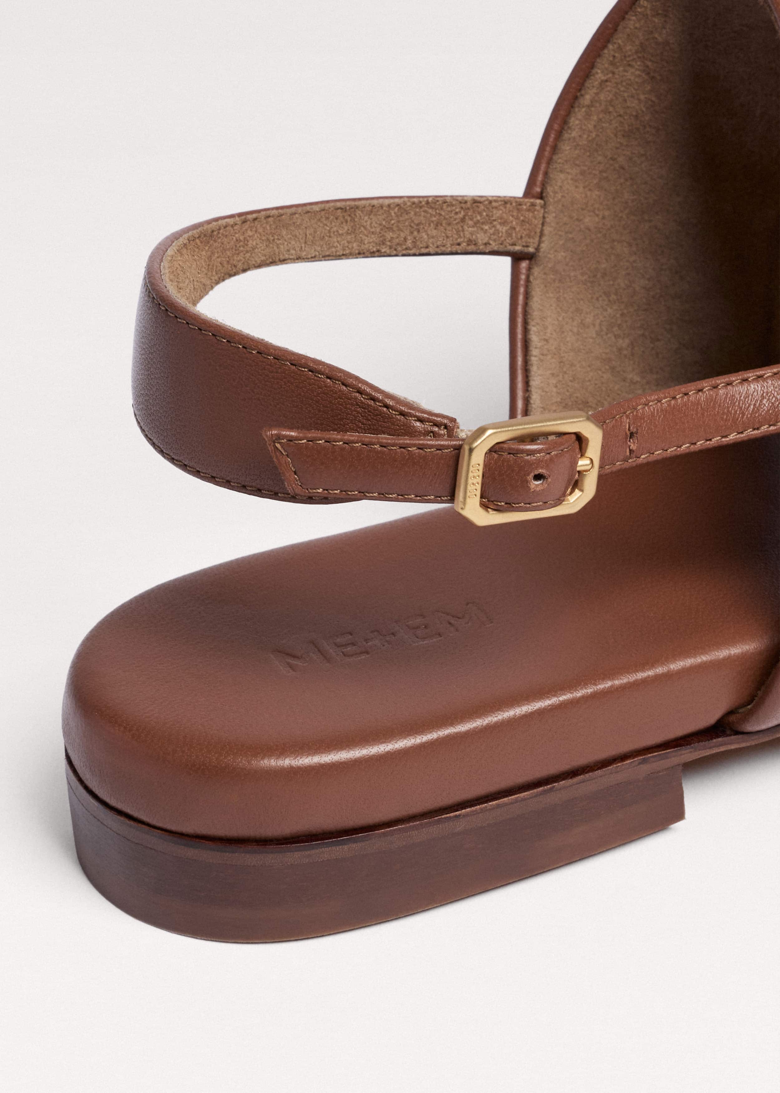 Brown Minimal Sandal