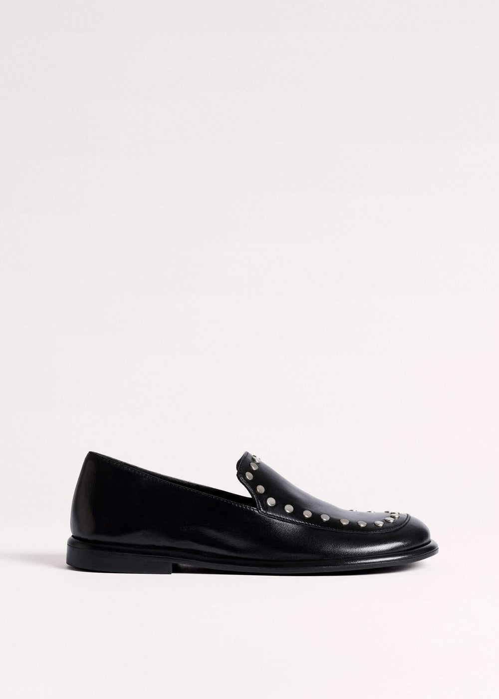 Black Stud Travel Loafer