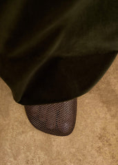 Gold Asymmetric Slipper