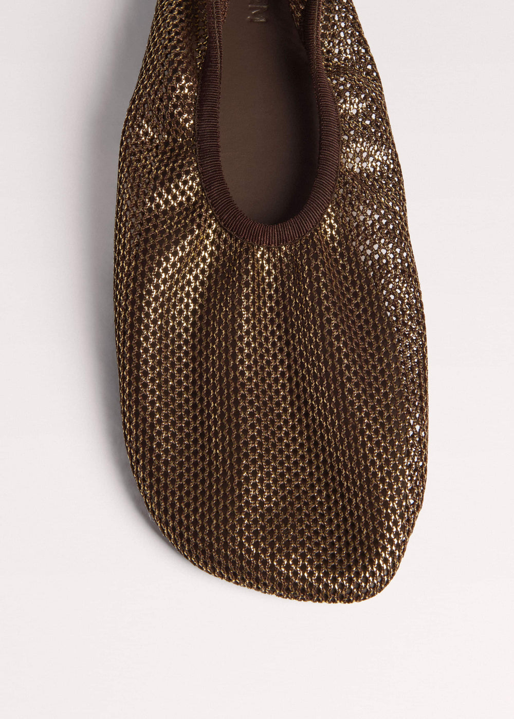 Gold Asymmetric Slipper