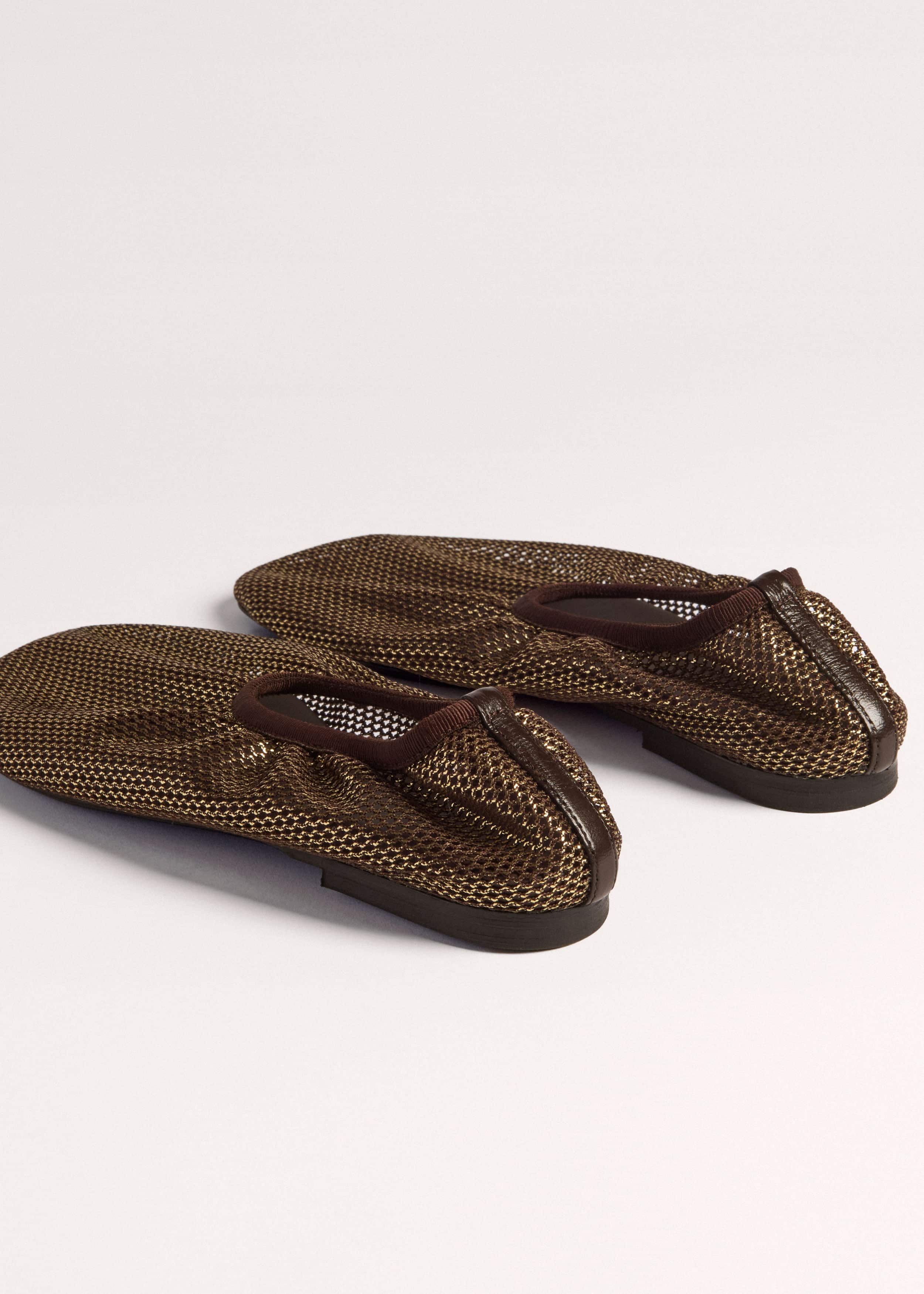 Gold Asymmetric Slipper