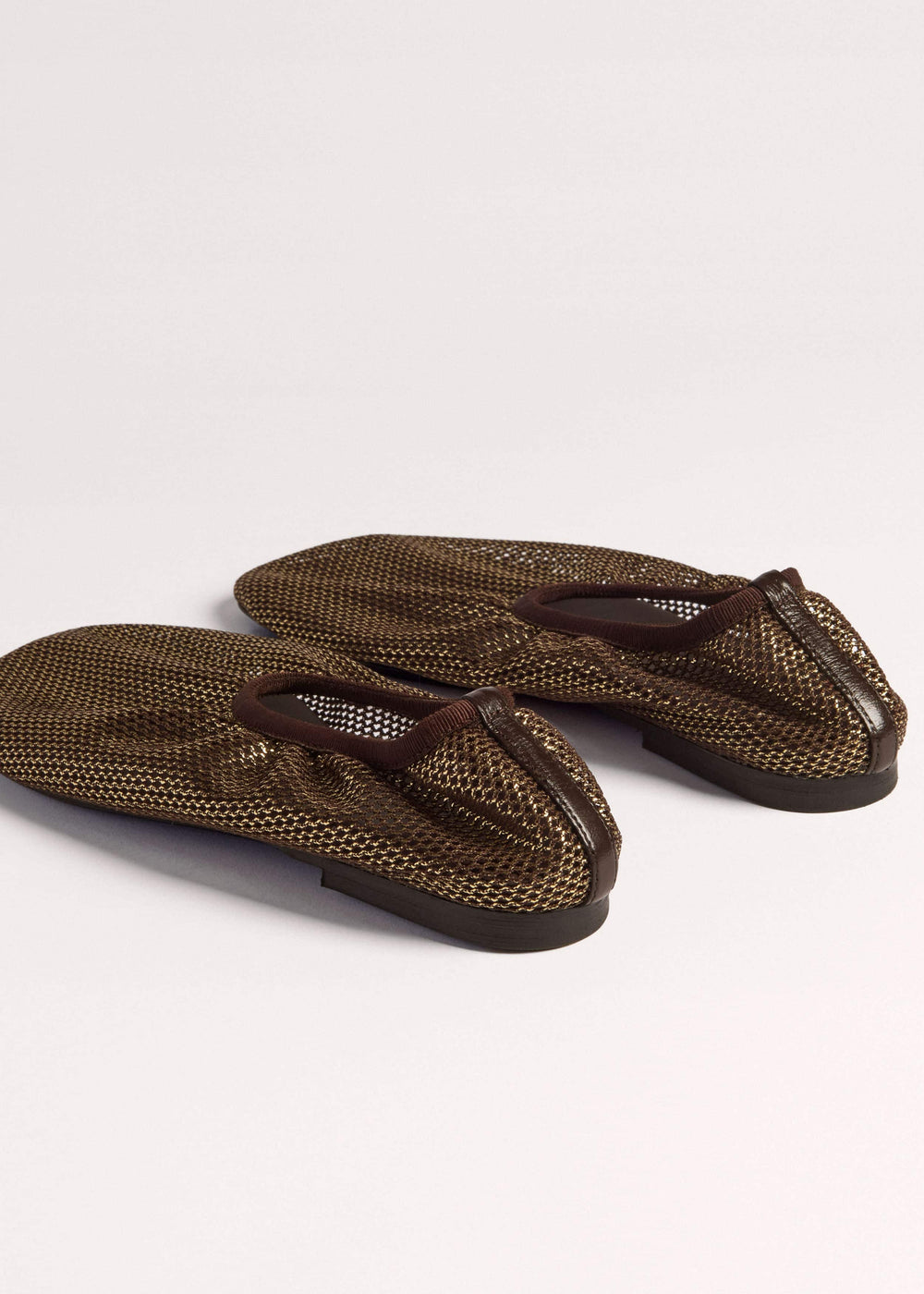 Gold Asymmetric Slipper