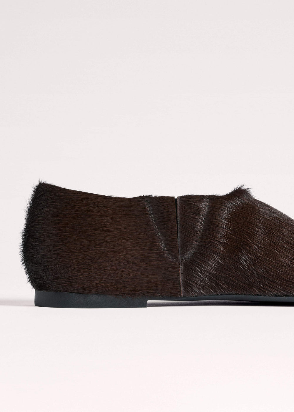 Brown Asymmetric Slipper