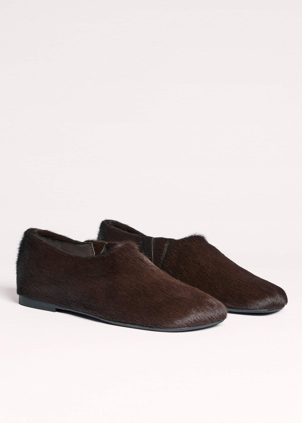 Brown Asymmetric Slipper