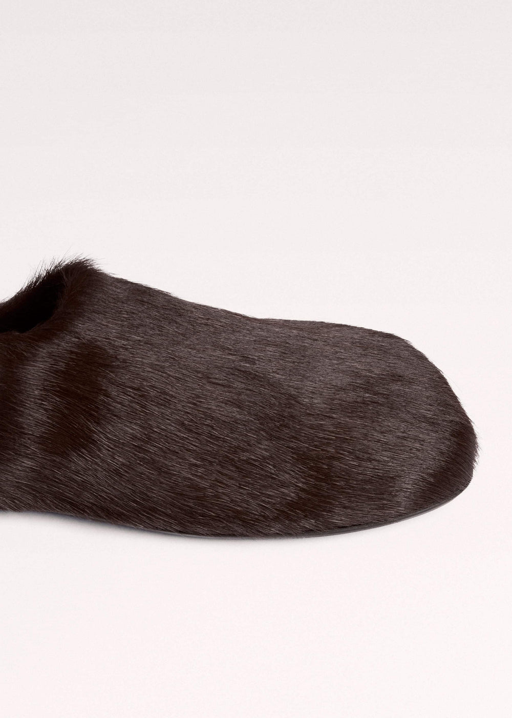 Brown Asymmetric Slipper