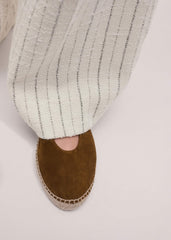 Olive Green Espadrille Mary Jane