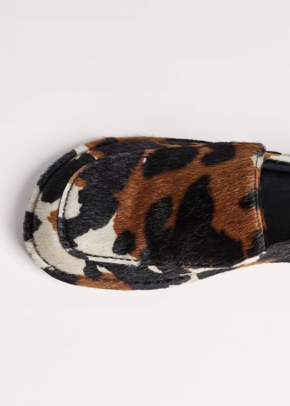 Brown Cow Print Travel Loafer