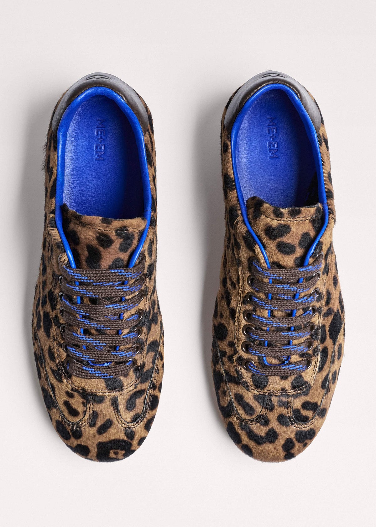 Brown Leopard Print Retro Runner