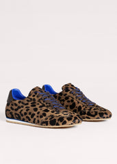 Brown Leopard Print Retro Runner