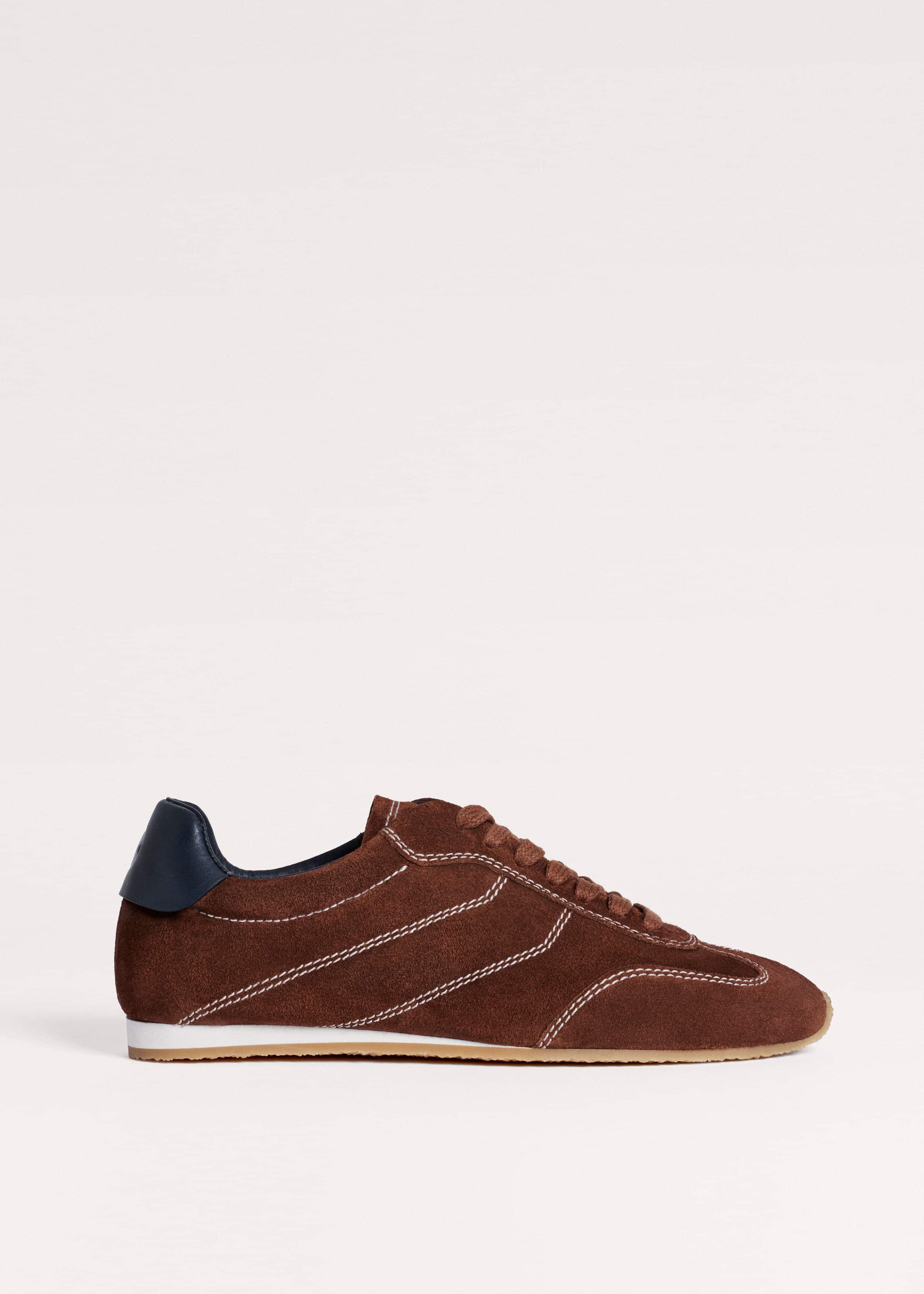 Brown Retro Runner Sneaker