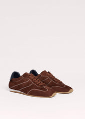Brown Retro Runner Sneaker
