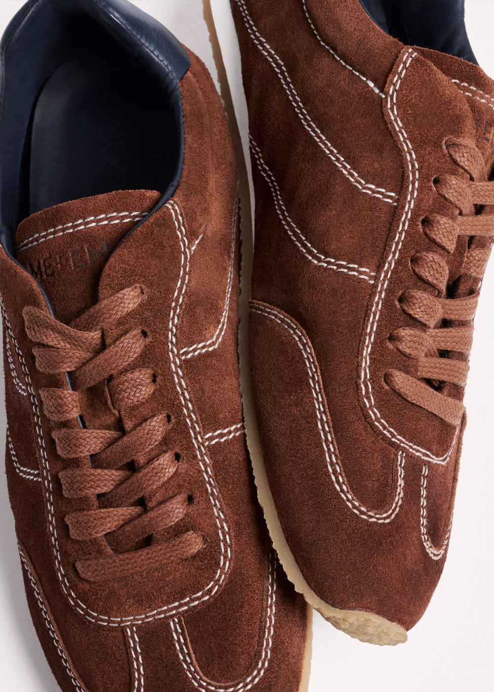 Brown Retro Runner Sneaker