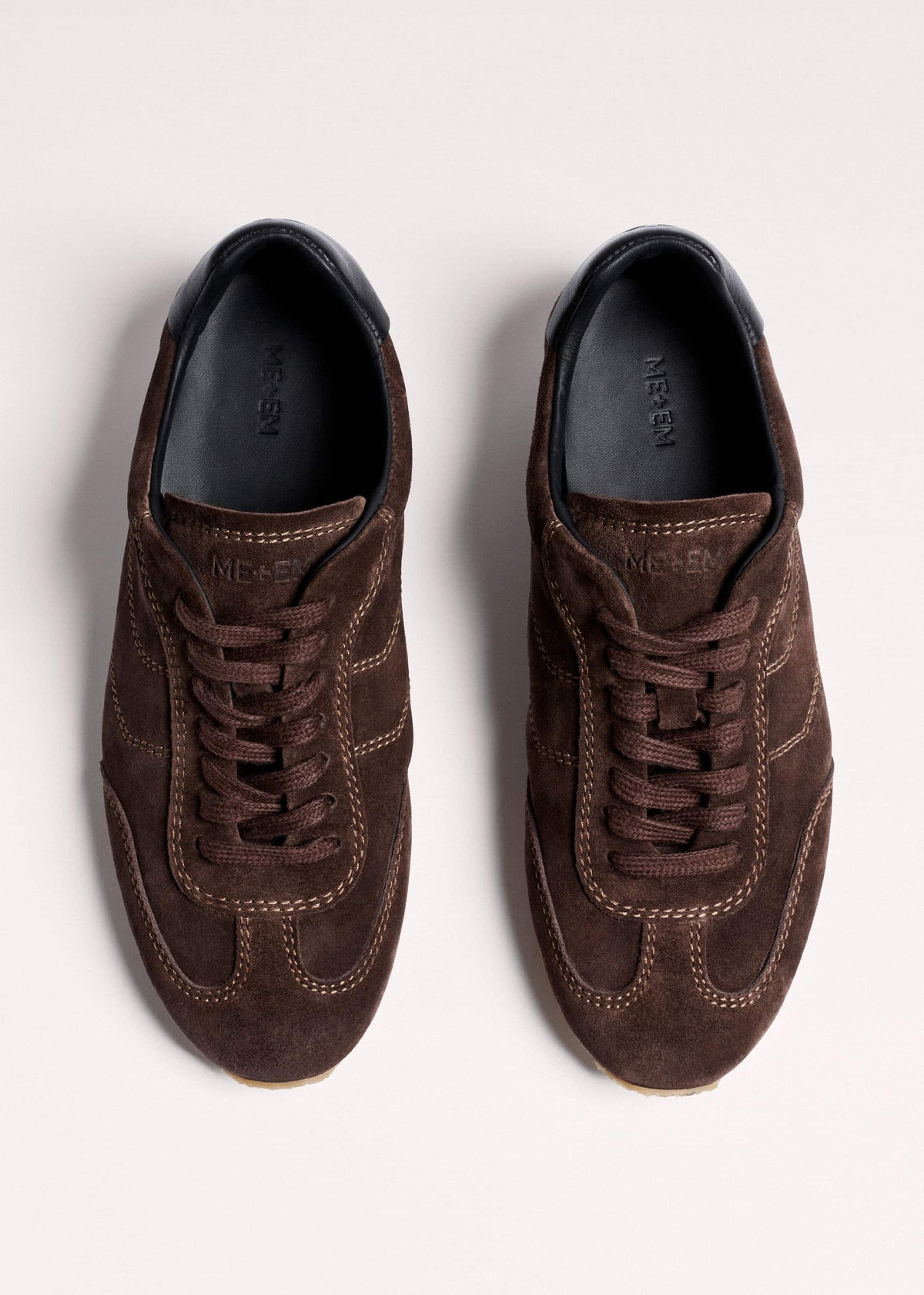 Brown Retro Runner Sneaker