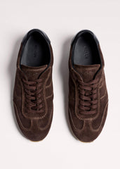 Brown Retro Runner Sneaker