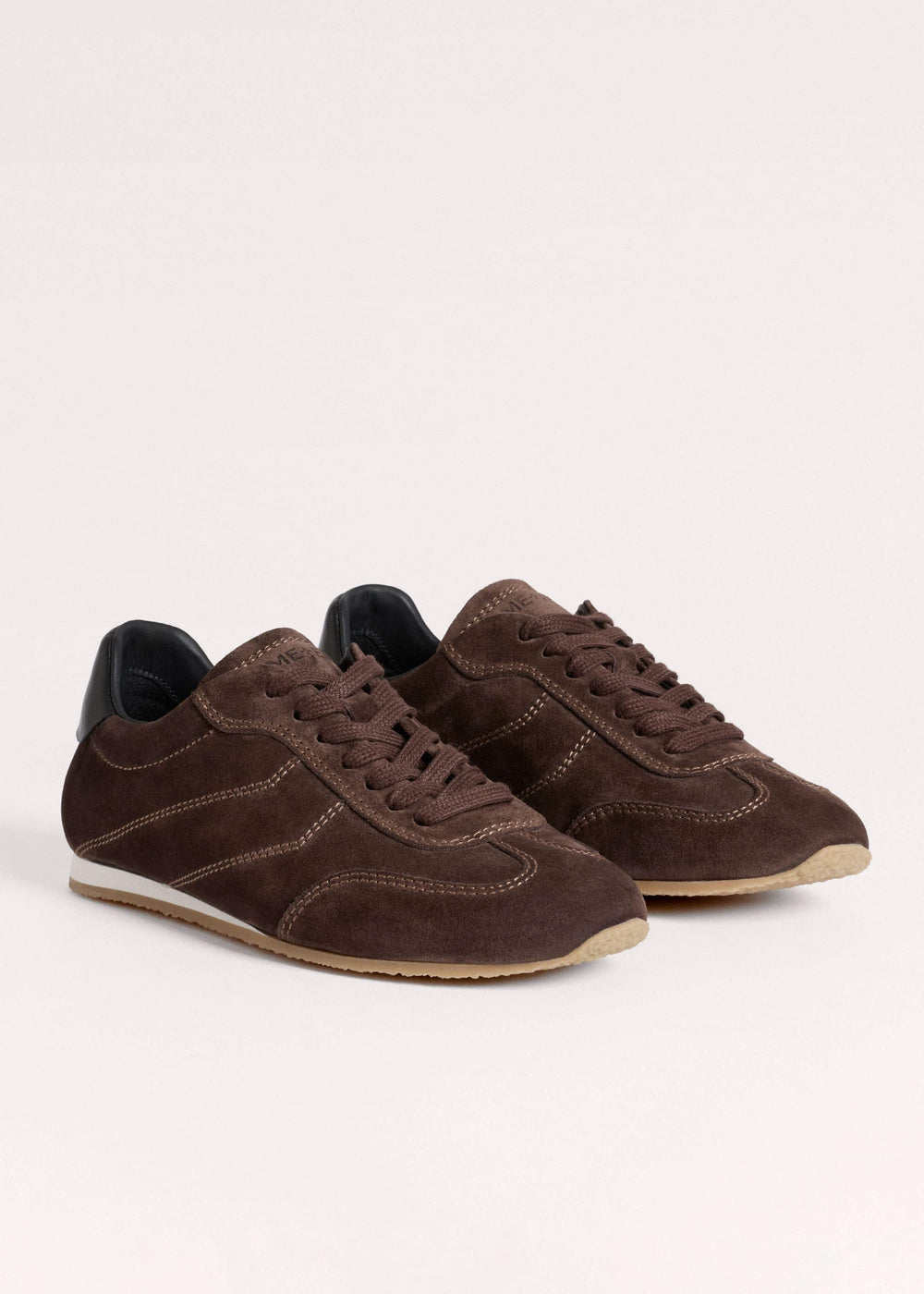 Brown Retro Runner Sneaker