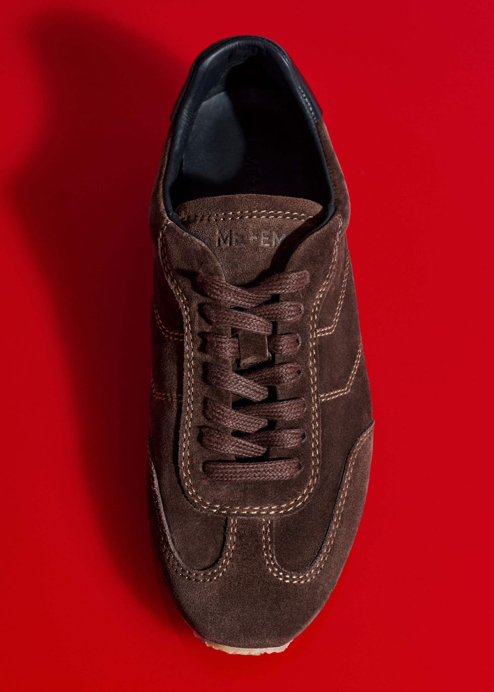 Brown Retro Runner Sneaker