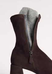 Brown Ankle Stretch Boot