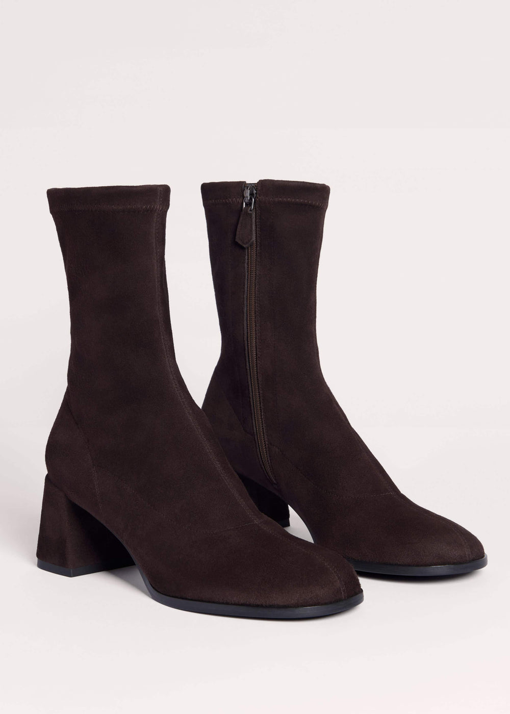 Brown Ankle Stretch Boot