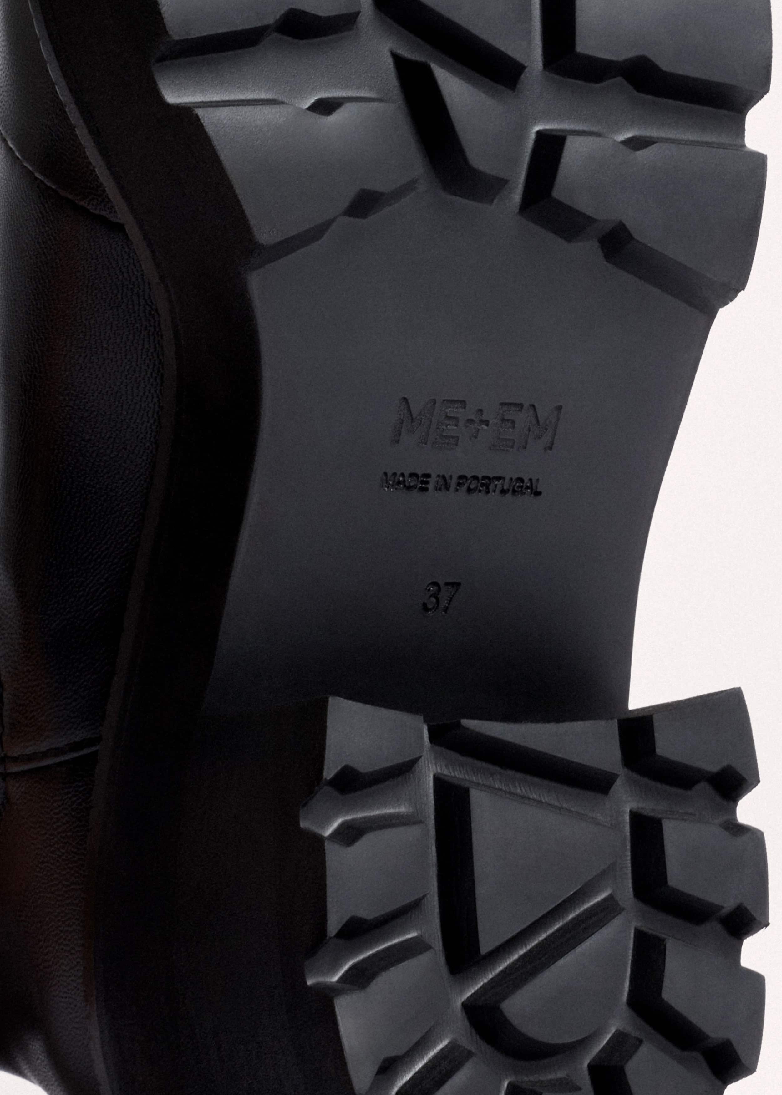 Black Zip Front Boot