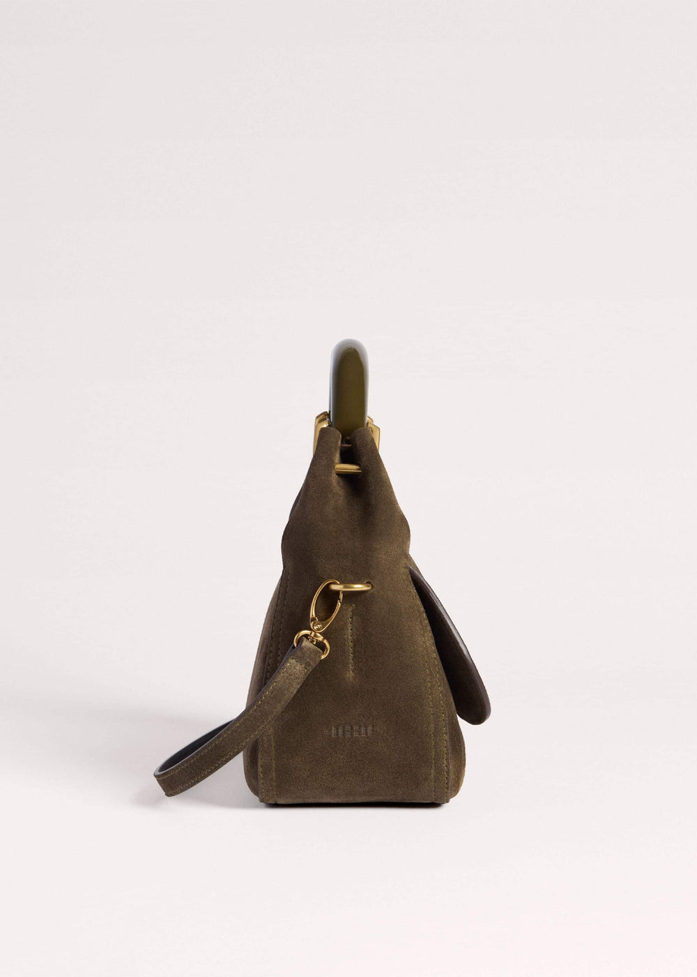 Green Mini Resin Handle Bag
